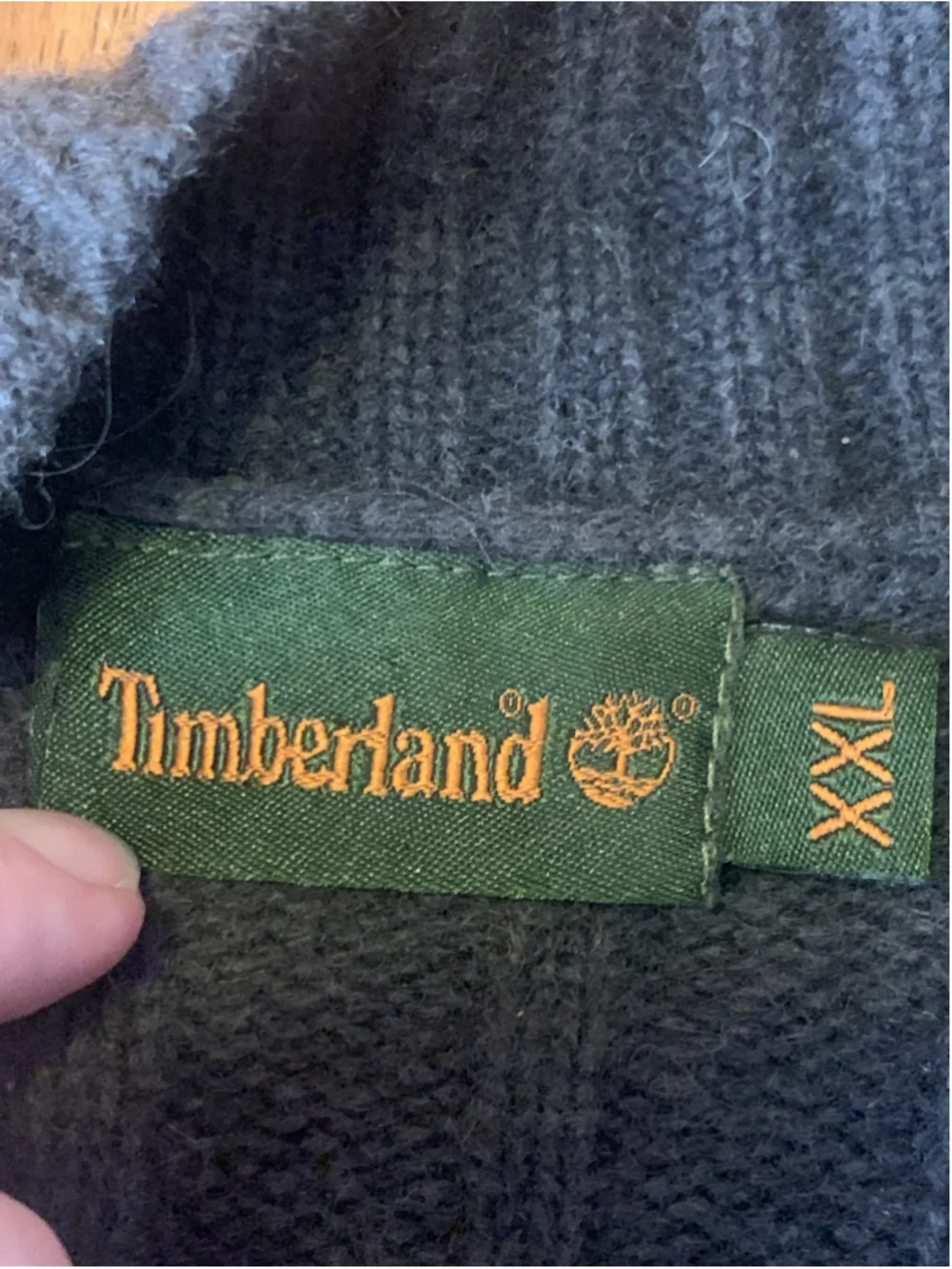 Men's Timberland Ribbed Crewneck Sweater Black XXL